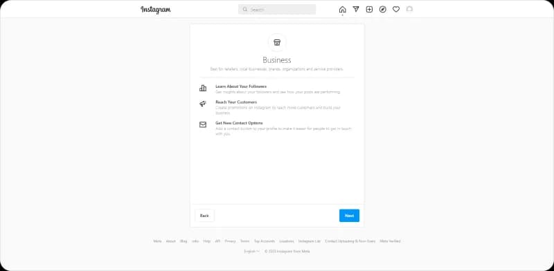 Img 7. How to set up an Instagram account